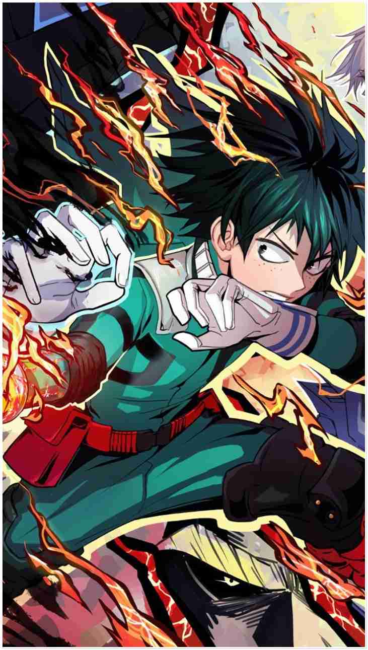 Wallpaper 4k boku no hero de celular para android e iphone - Animes Online