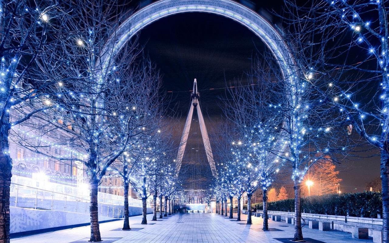 Free download London City Winter wallpaper HD Wallpaper