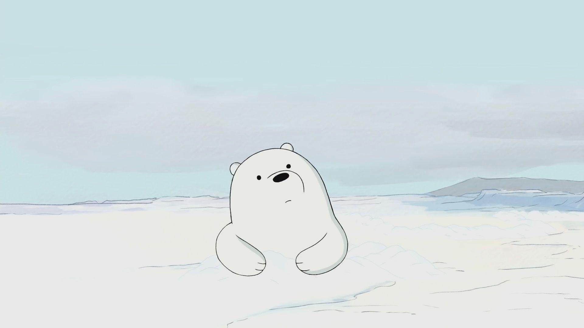 Ice Bear Axe animated cute ice bear we bare bears HD phone wallpaper   Peakpx