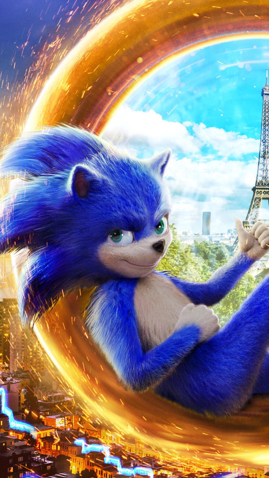 Movie Sonic The Hedgehog (2020) (1080x1920)