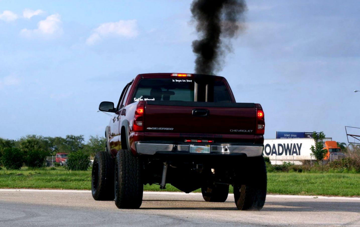 Lifted Chevy Trucks with Stacks