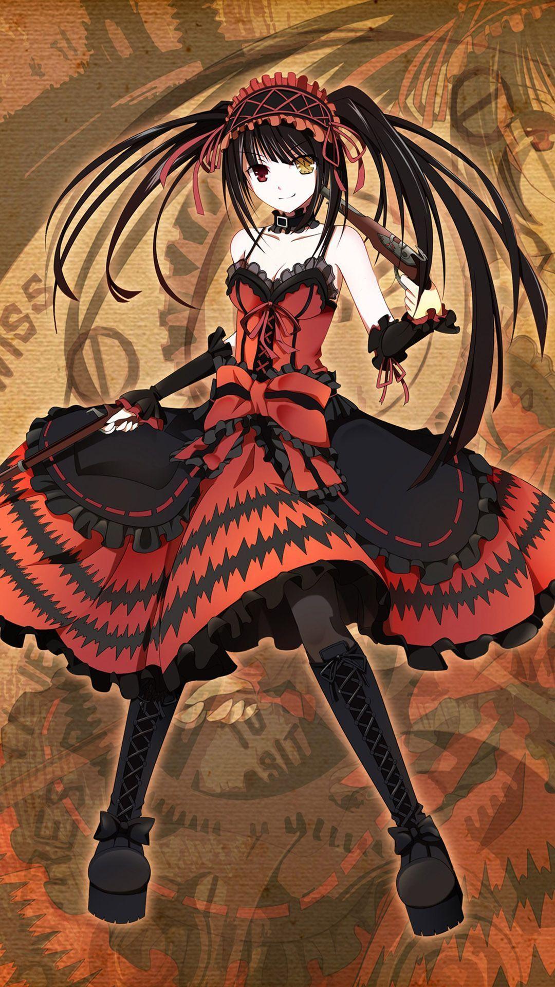 Kurumi Tokisaki Wallpaper iPhone  Date a live, Kurumi tokisaki, Anime