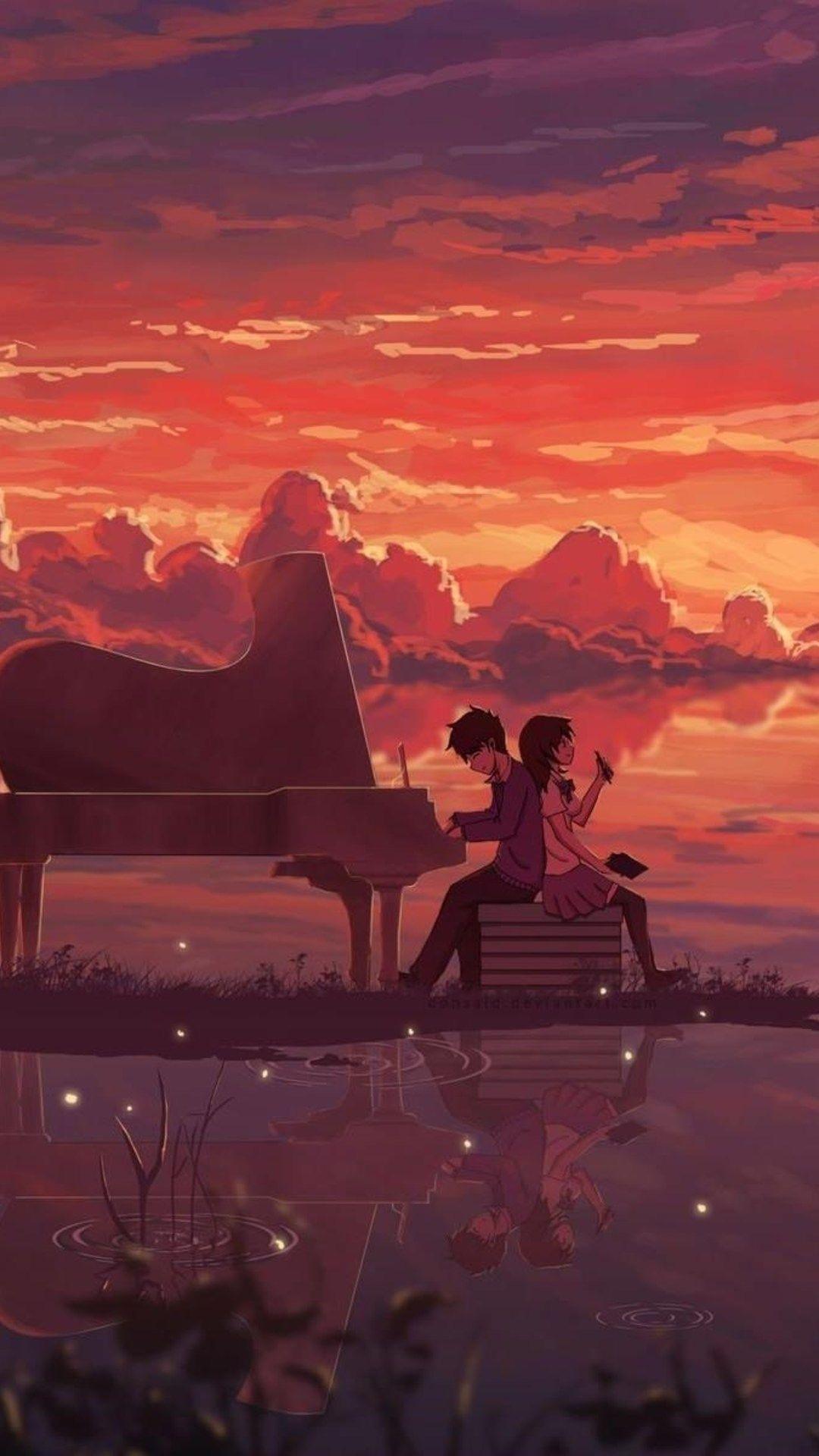 Sad Sunset Anime Wallpapers - Wallpaper Cave