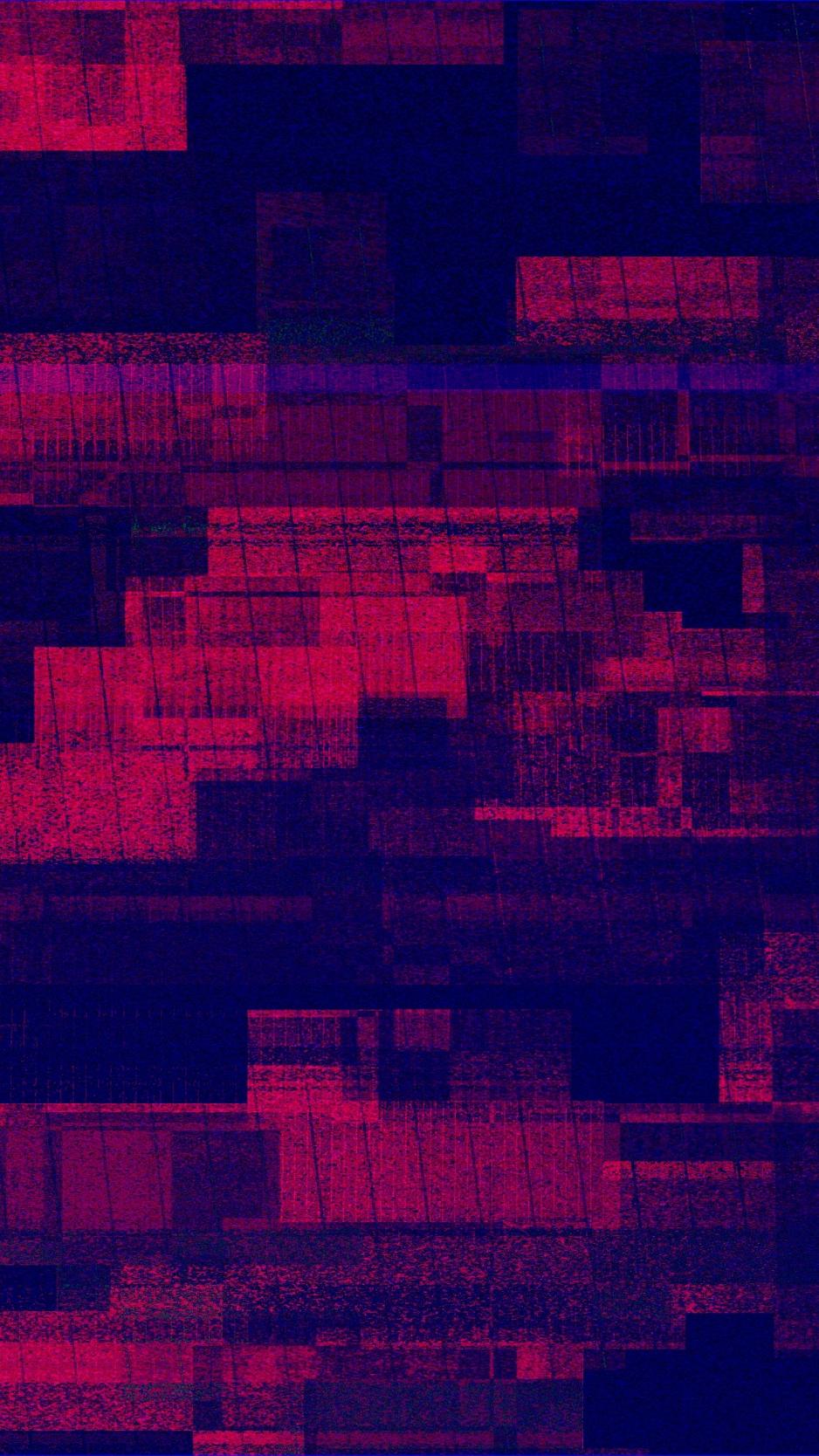 Download wallpaper 938x1668 glitch art, lines, pixels
