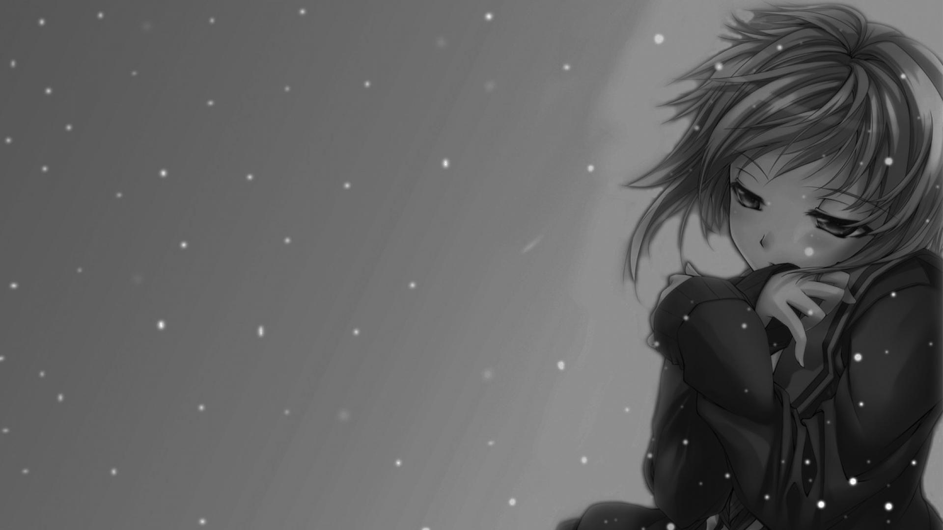 Grayscale Anime Wallpaper Free Grayscale Anime