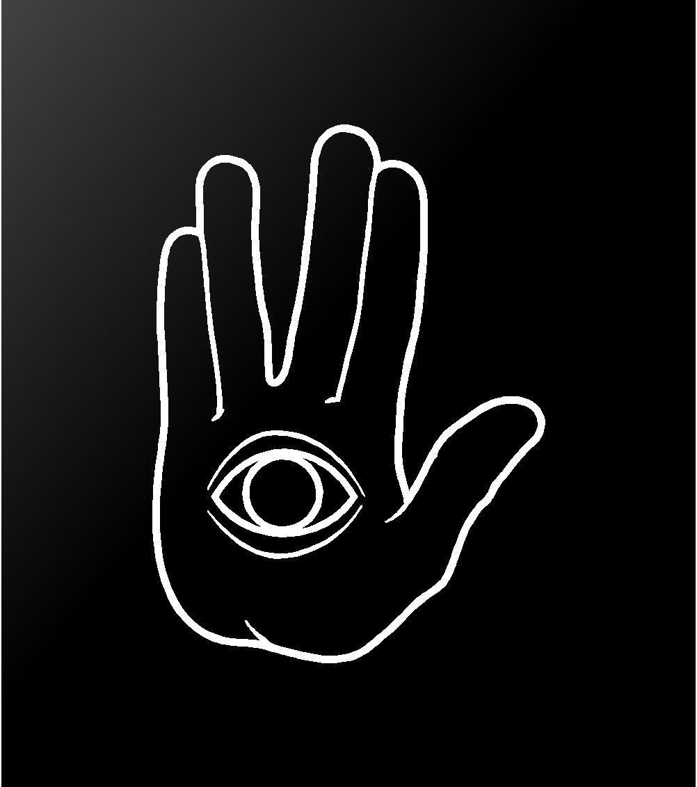 Rezz Edm Dj Vinyl Decal Car Window Laptop Hand & Eye Logo