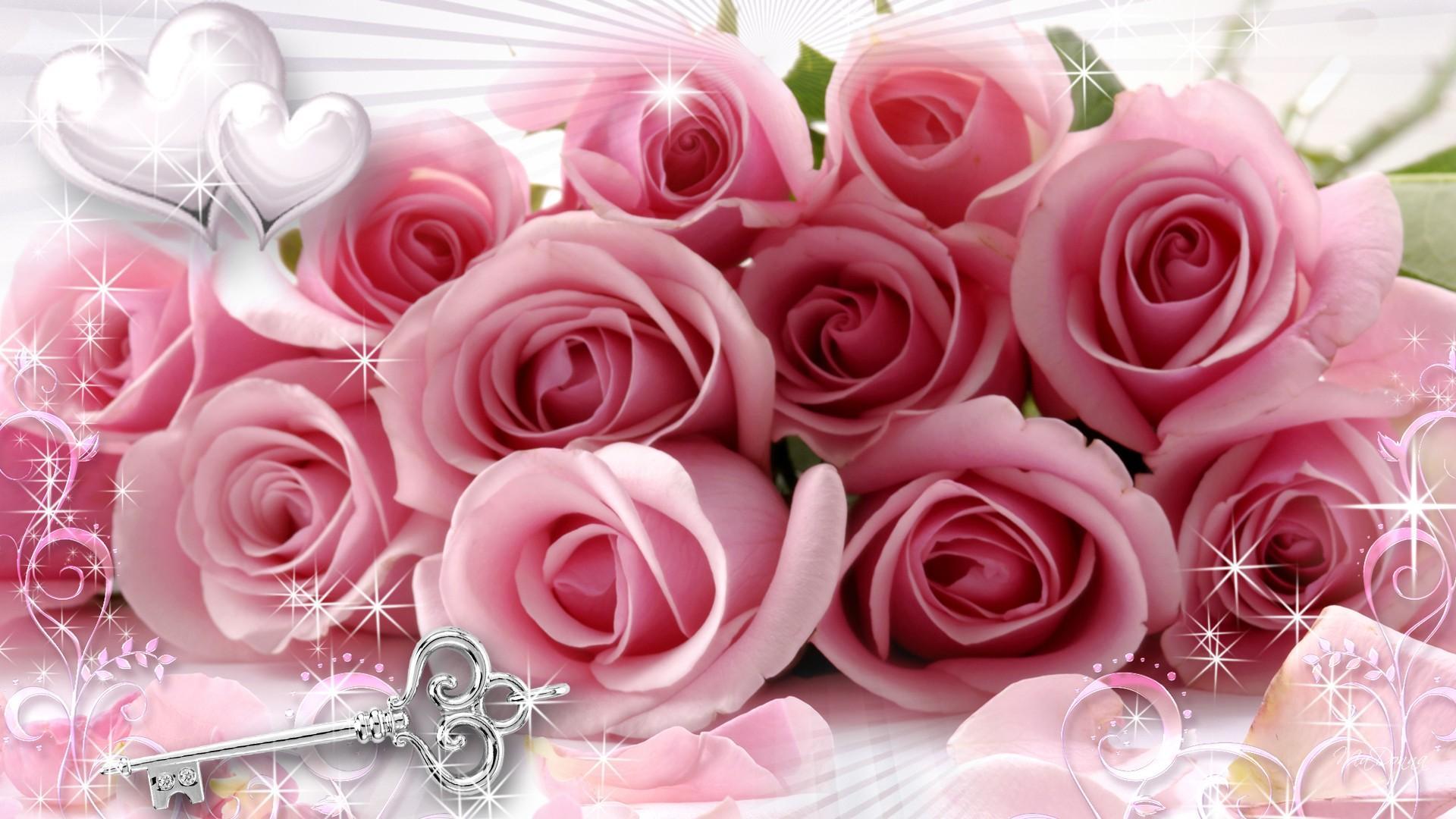 Pink Valentine Special wallpaper. nature and landscape