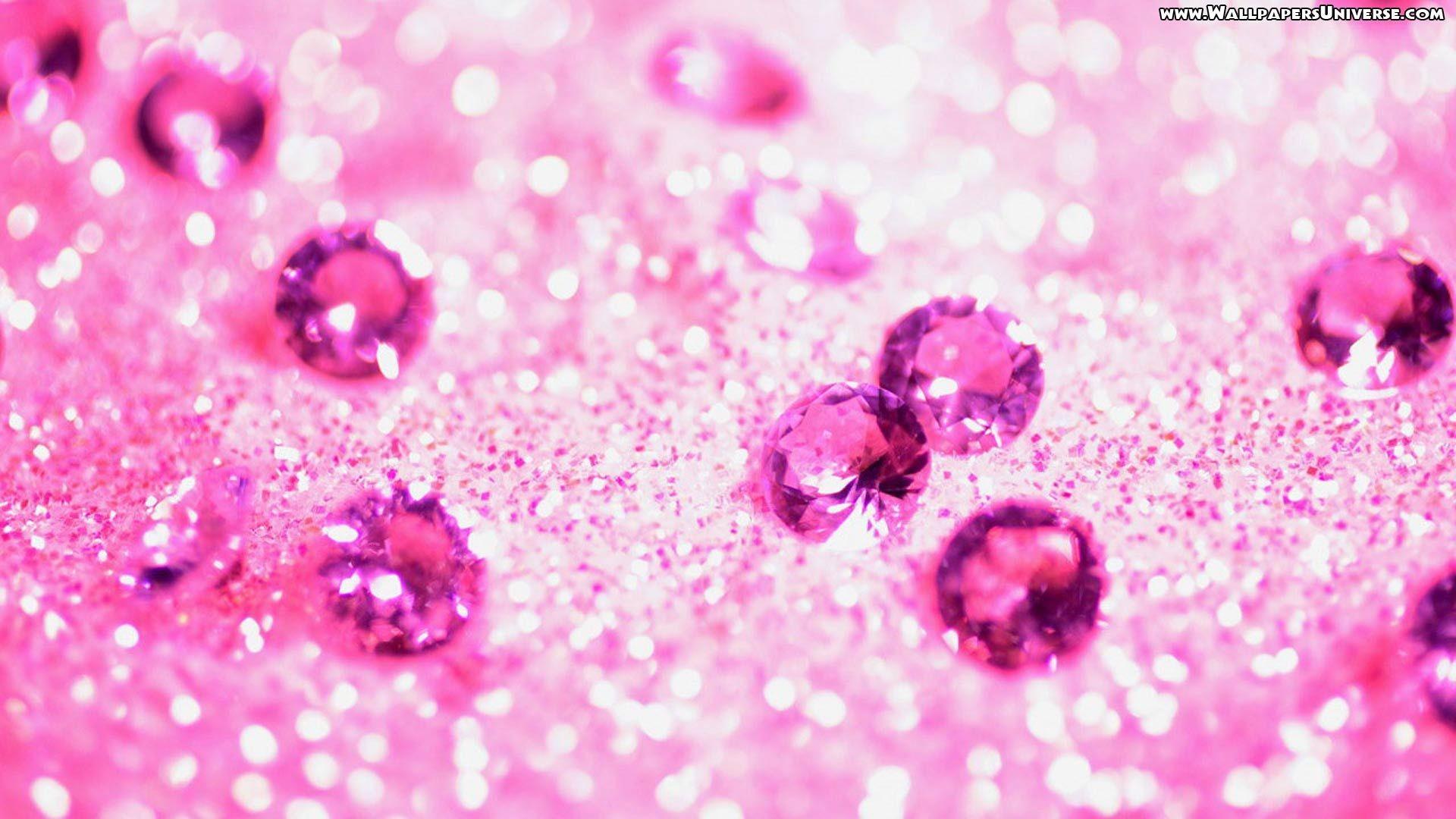 Pink Diamonds Wallpaper