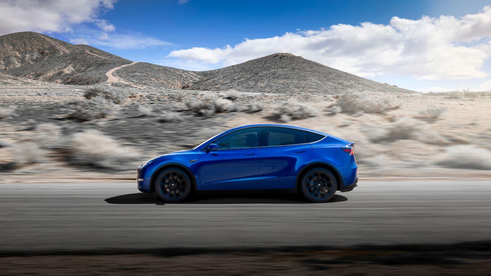 Wallpaper Tesla Model Y, 2020 Cars, electric cars, SUV, 8K
