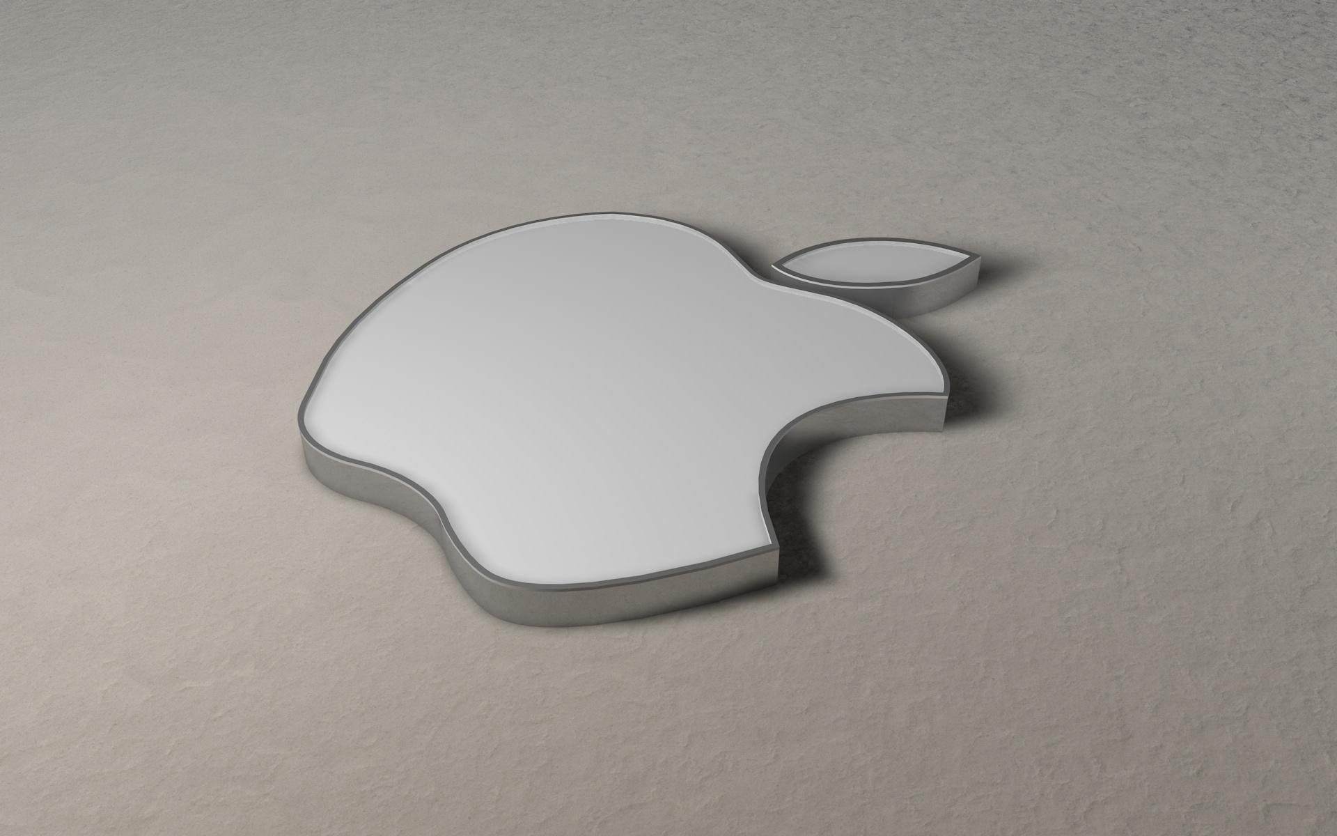 Apple 3D Logo HD Wallpaper Apple Windows Wallpaper