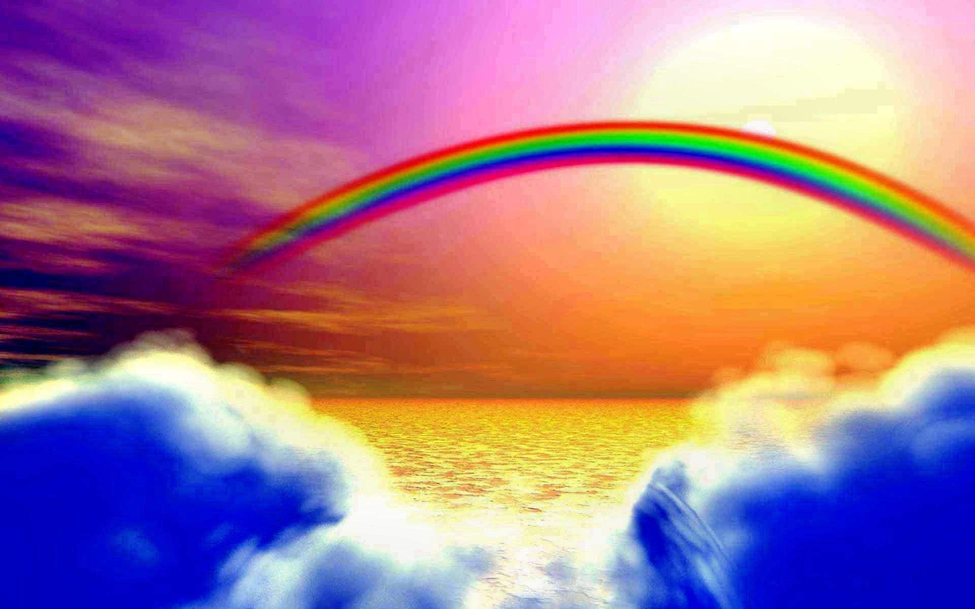 Beautiful Rainbow And Sky Mobile Hd Wallpapers Wallpaper Cave