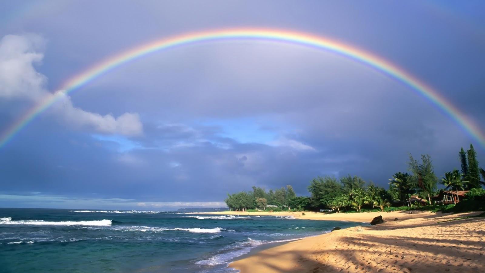 Nature Wallpaper Free Download Rainbow