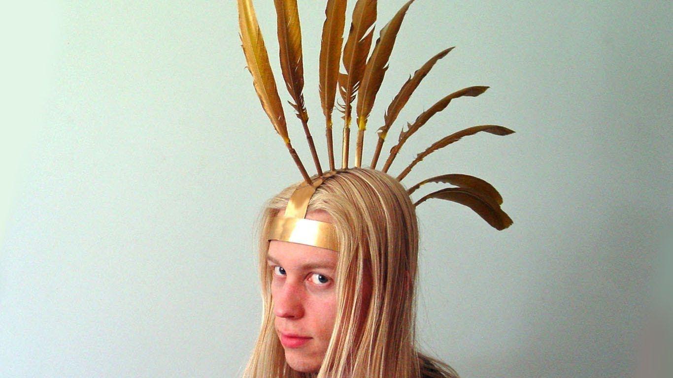 Image result for feather mohawk. Hansel and Gretel. Gold