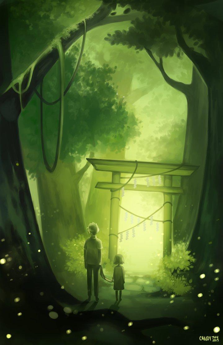 120 Best into the forest of fireflies light ideas  anime movies firefly  lights anime