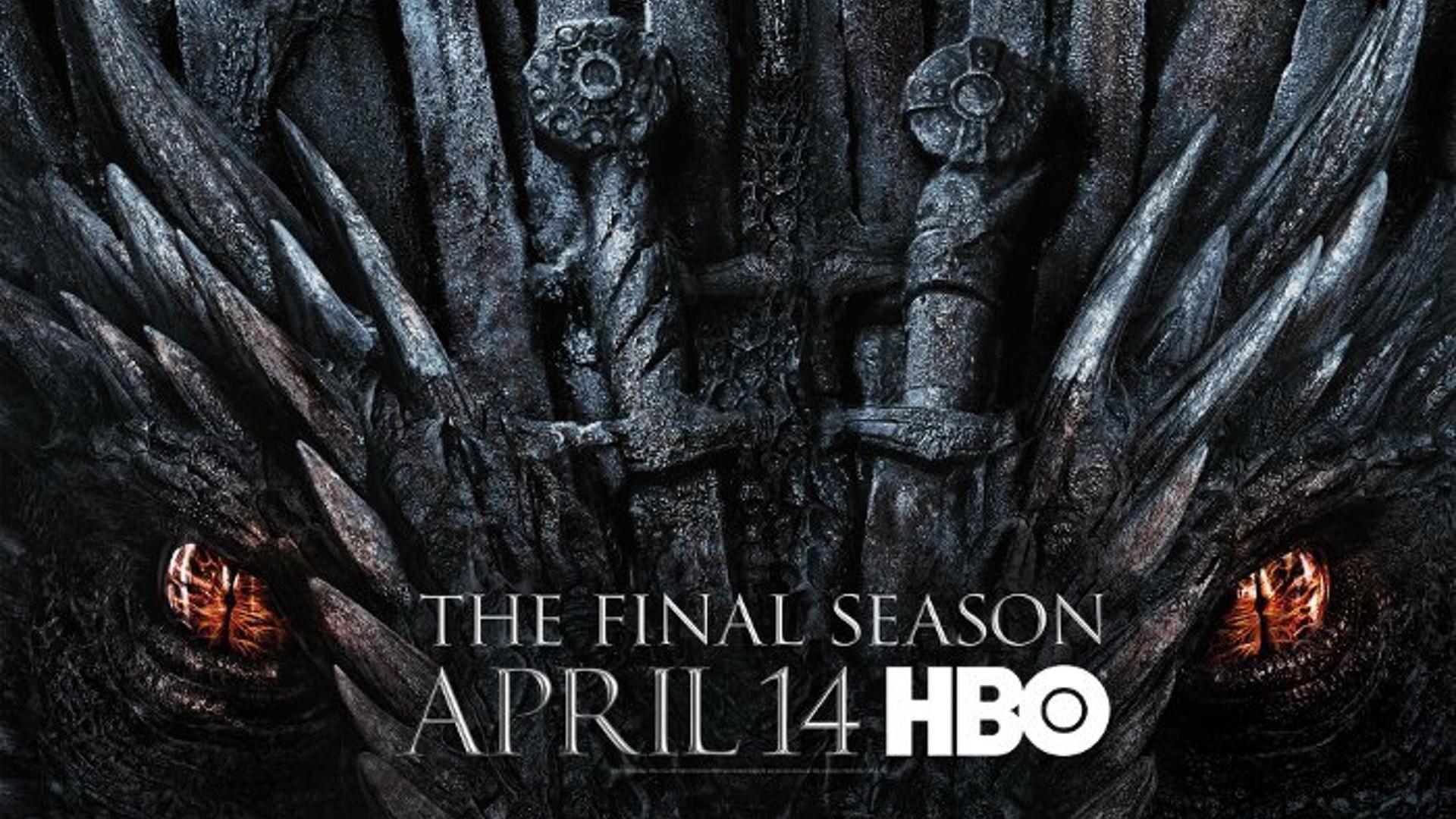 New Poster for GAME OF THRONES Season 8 Features a Dragon