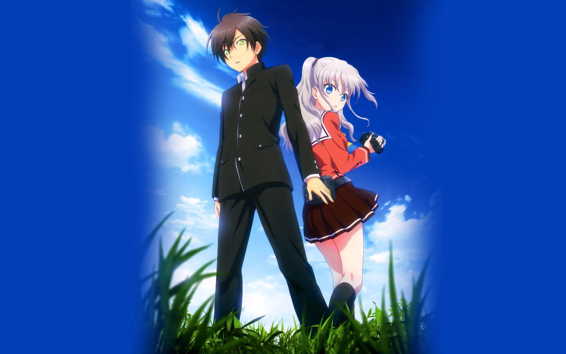Romantic Cute Anime Wallpaper HD Wallpaper