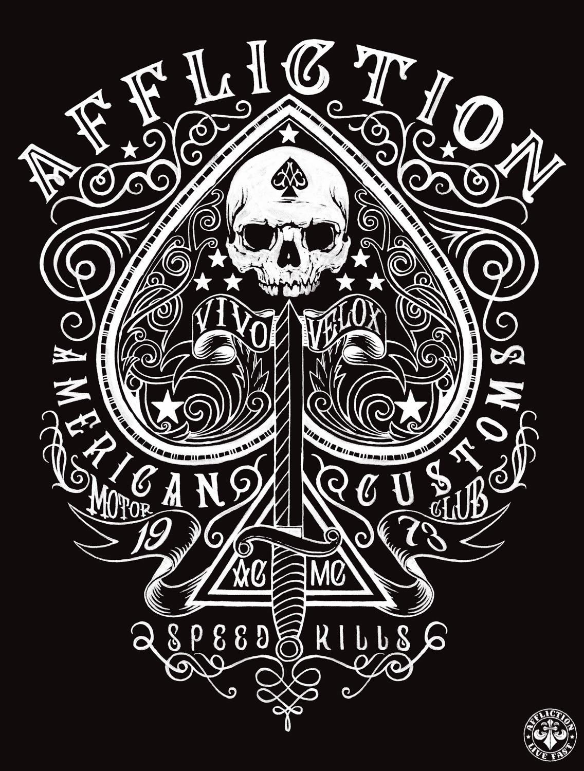 The Amity Affliction Logo Wallpaper Print