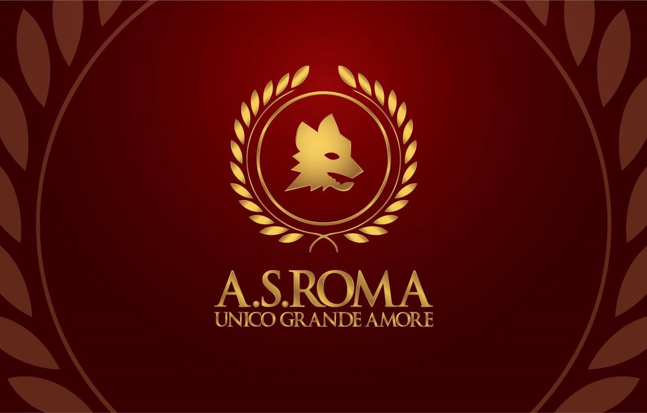 Wallpaper wallpaper, sport, logo, football, AS Roma image
