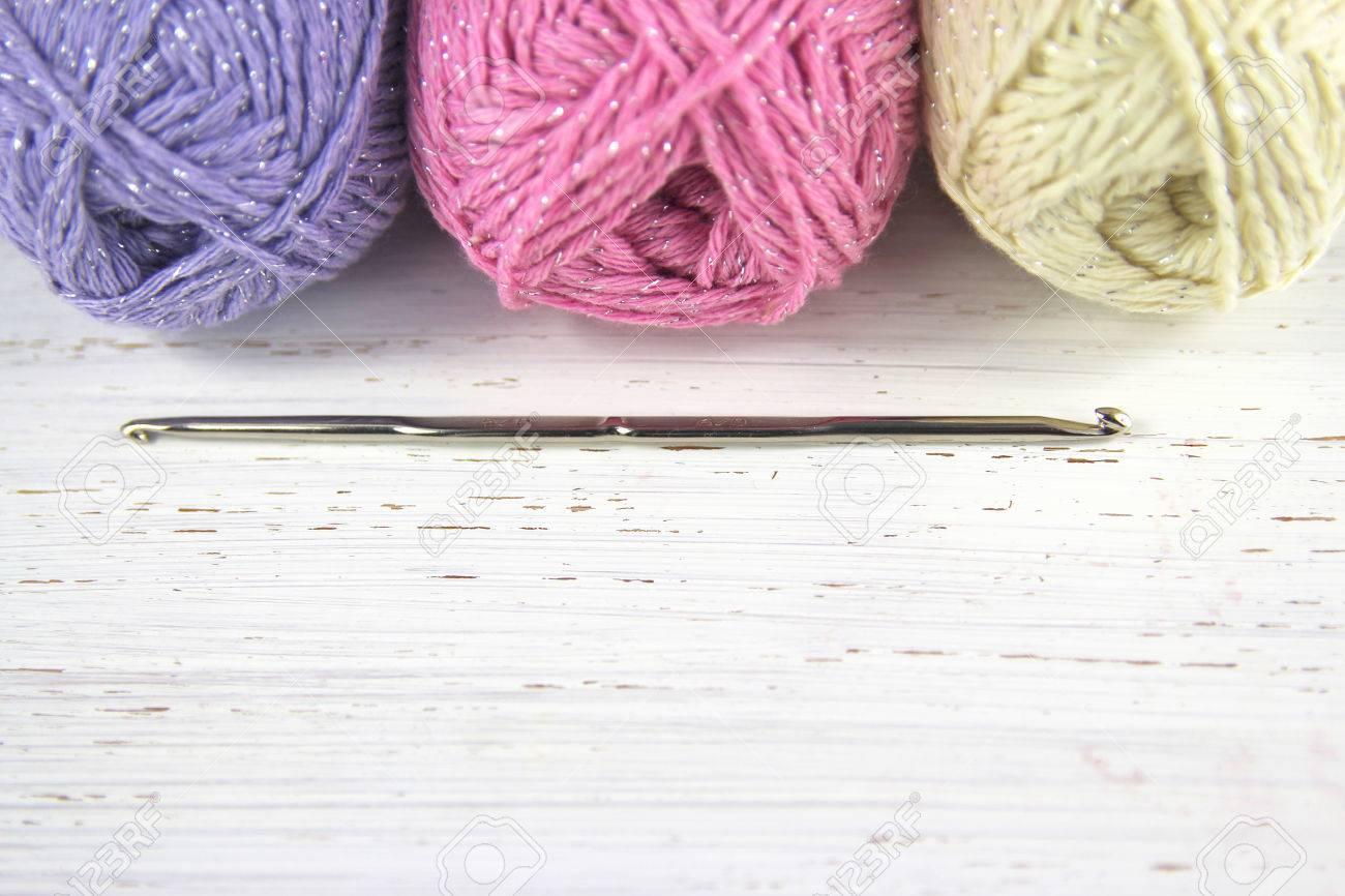 Free download Yarn Wool Pastel Colours With Crochet Hook