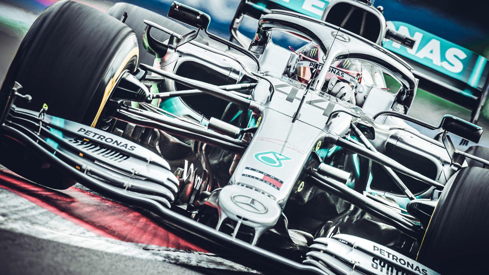 Mercedes F1 Car Wallpaper