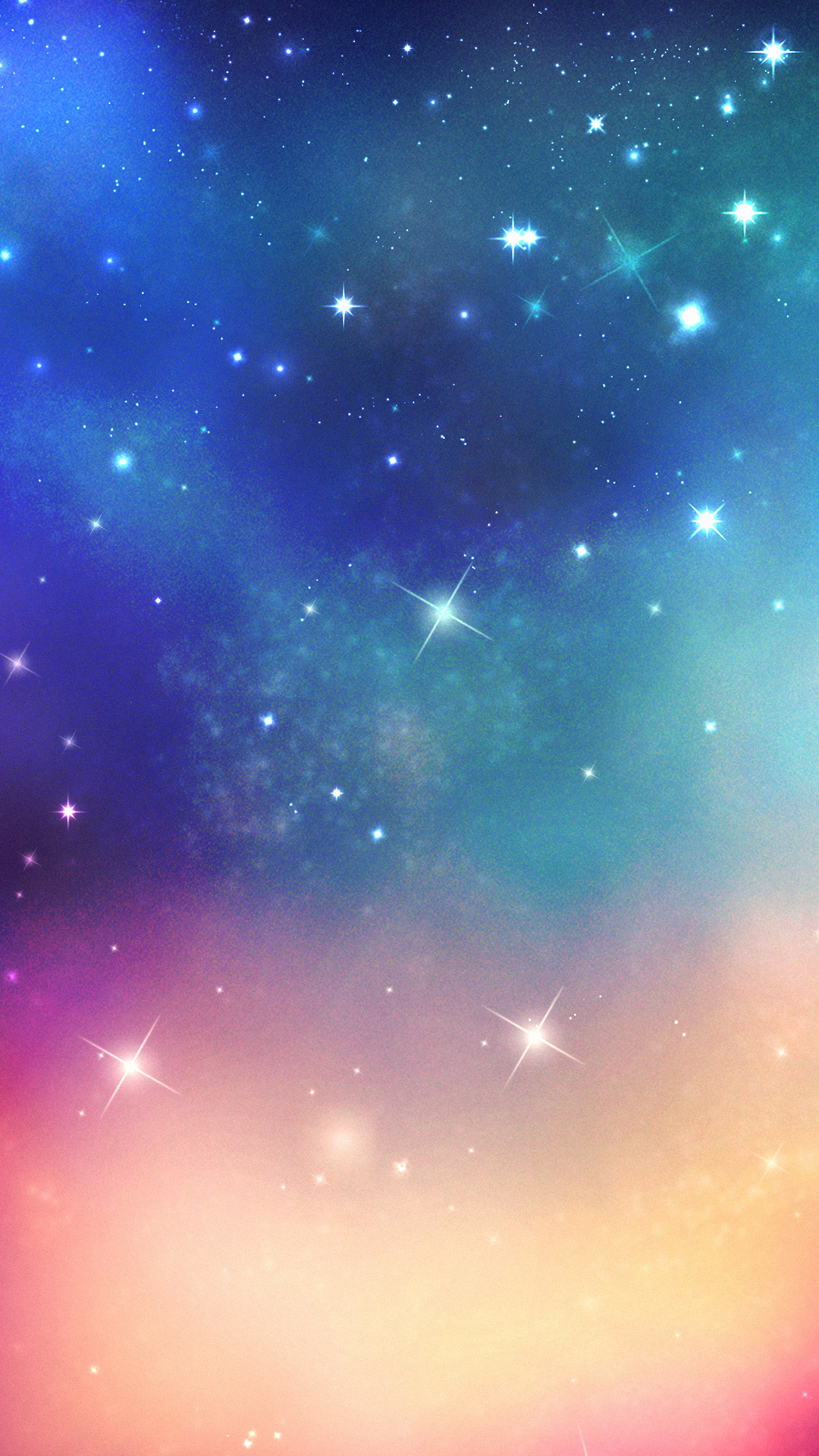 Shiny Fantasy Ouer Space iPhone 8 Wallpaper Free Download
