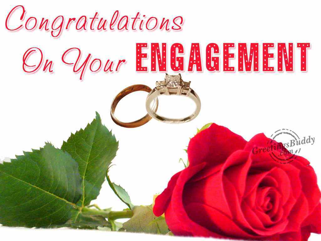 Congratulation on Engagement Greetings Image & Wallpaper