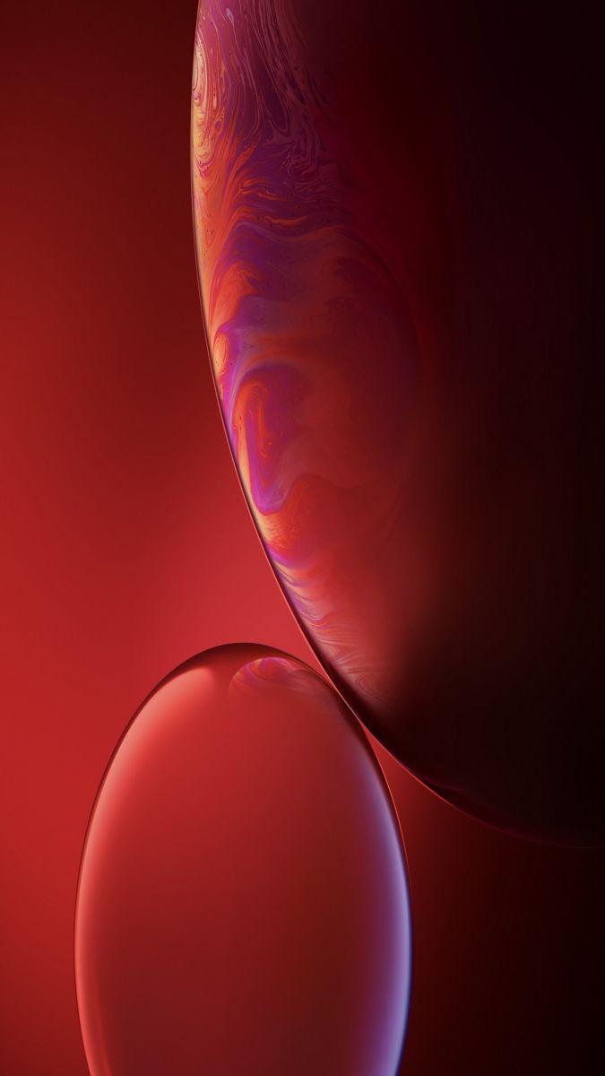 DoubleBubble_Red iPhone XR 11 12 XI Max Wallpaper 10 1440x2560