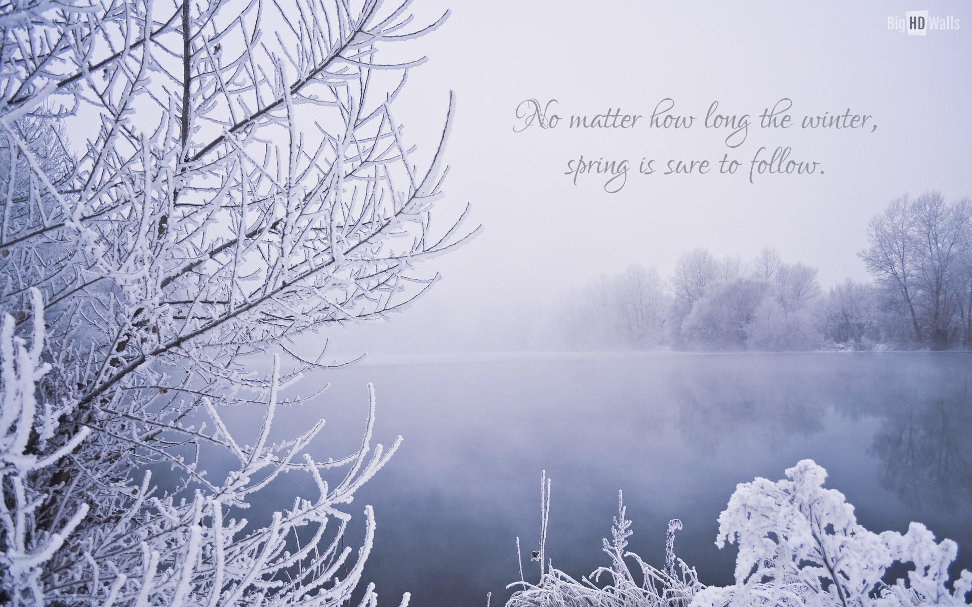 Winter Love Wallpaper