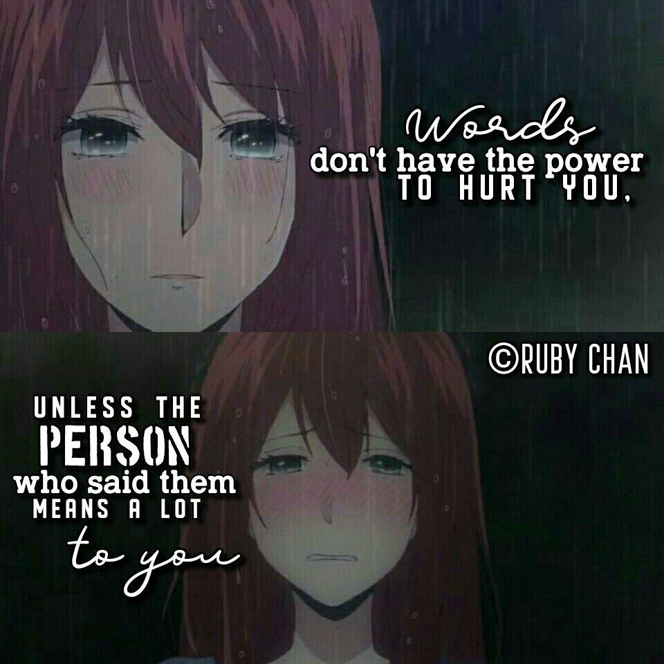 Sad Anime Quote Wallpapers - Wallpaper Cave