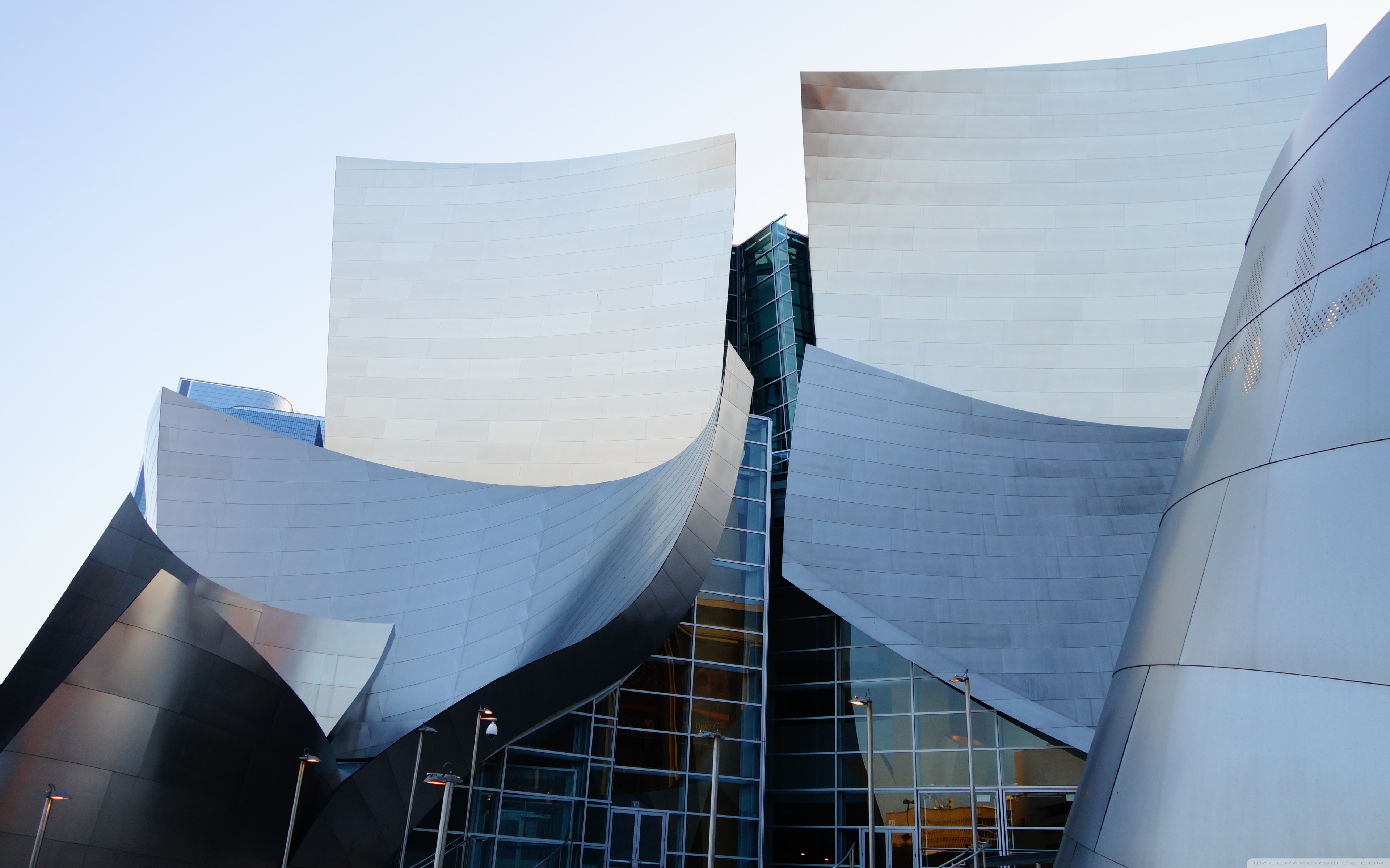 Download Walt Disney Concert Hall UltraHD Wallpaper