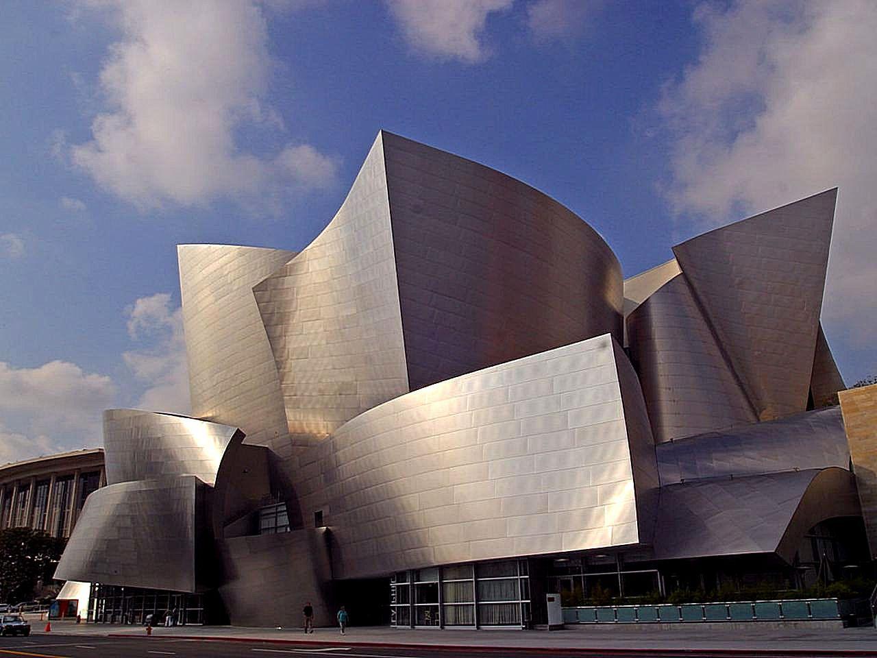 Walt Disney concert hall in Los