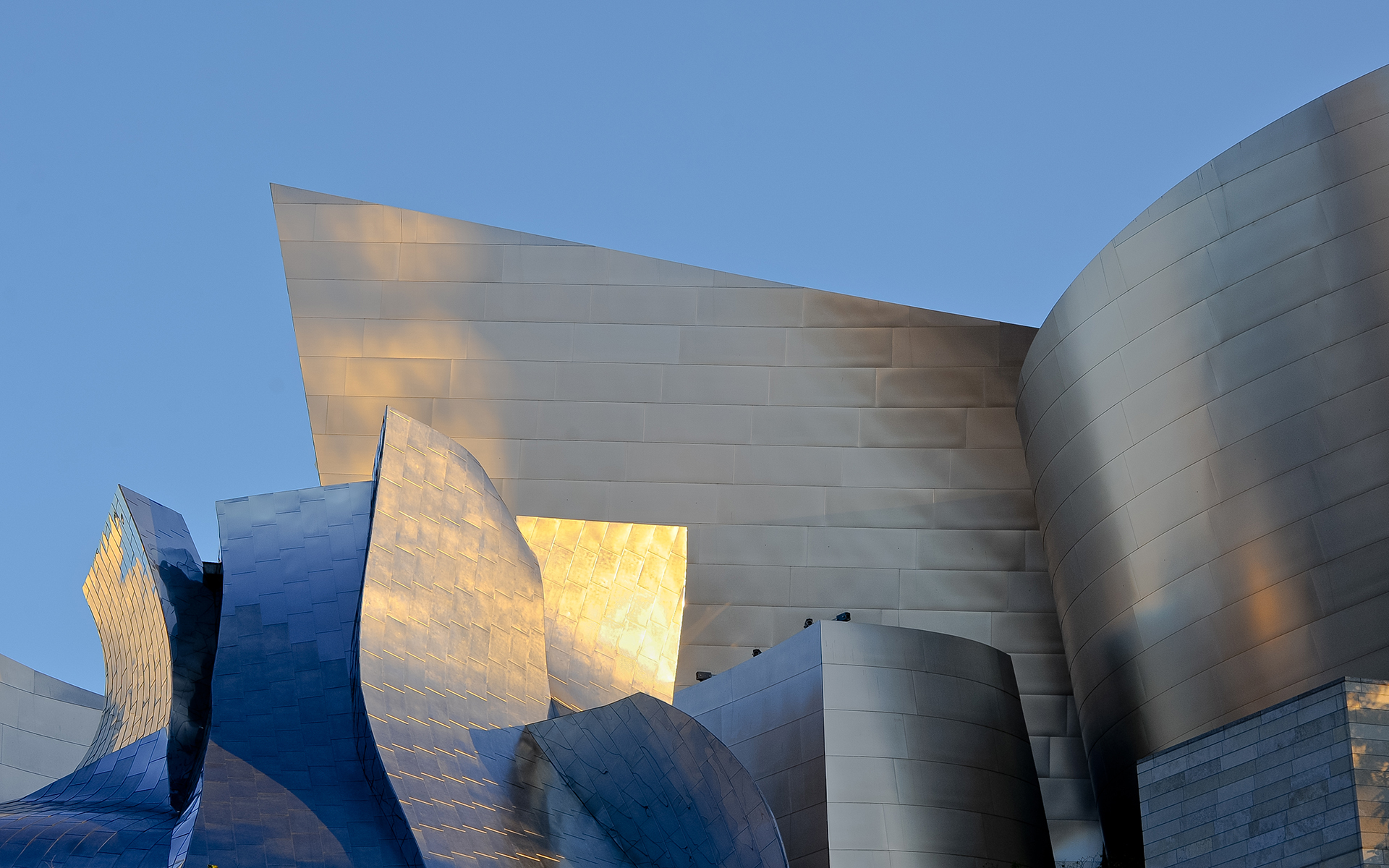 Walt Disney Concert Hall Street LA Los Angeles wallpaper