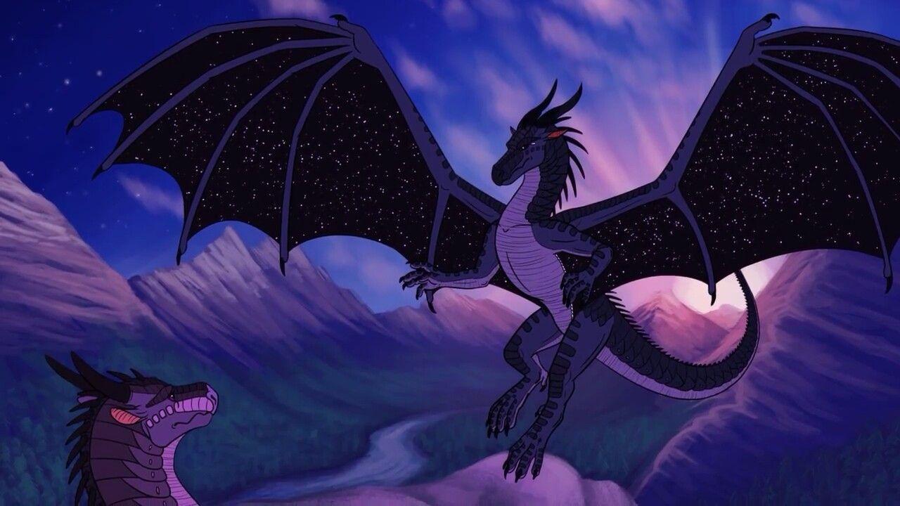 Darkstalker and Clearsight. Wings of fire dragons, Wings of fire, Dragon wings