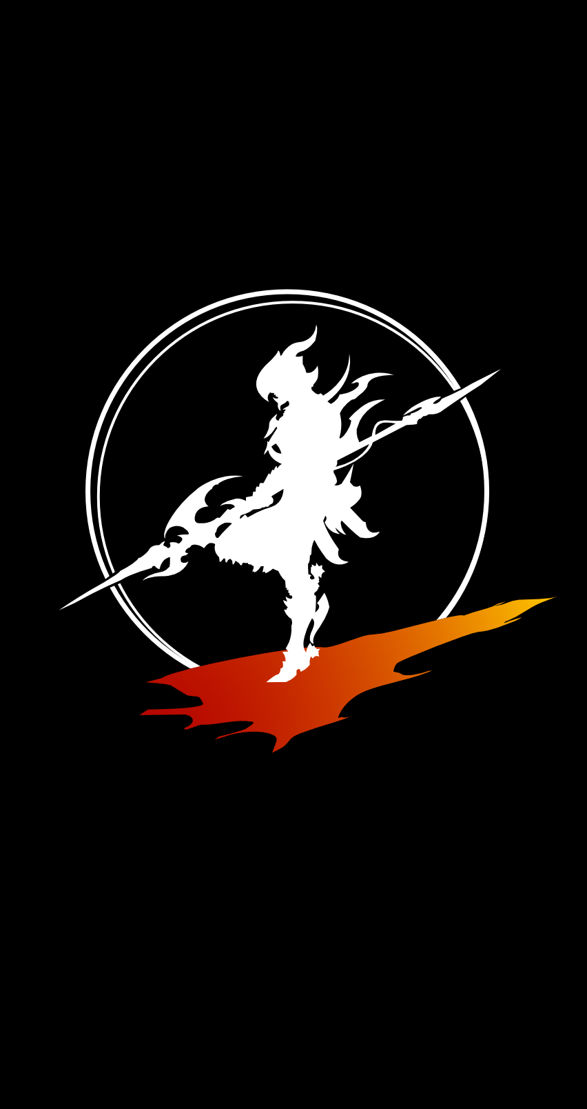 Made this dragoon wallpaper for my phone while I was bored at work