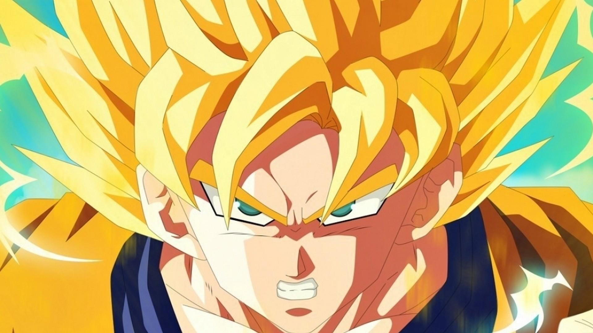 Goku Super Saiyan Desktop Background HD Cute Wallpaper