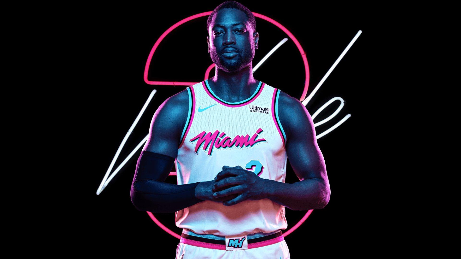 Nba Dwyane Wade Miami Heat Logo