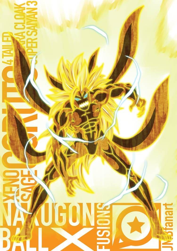 Xeno Sage Goruto 4 Tailed Chakra Cloak SS3