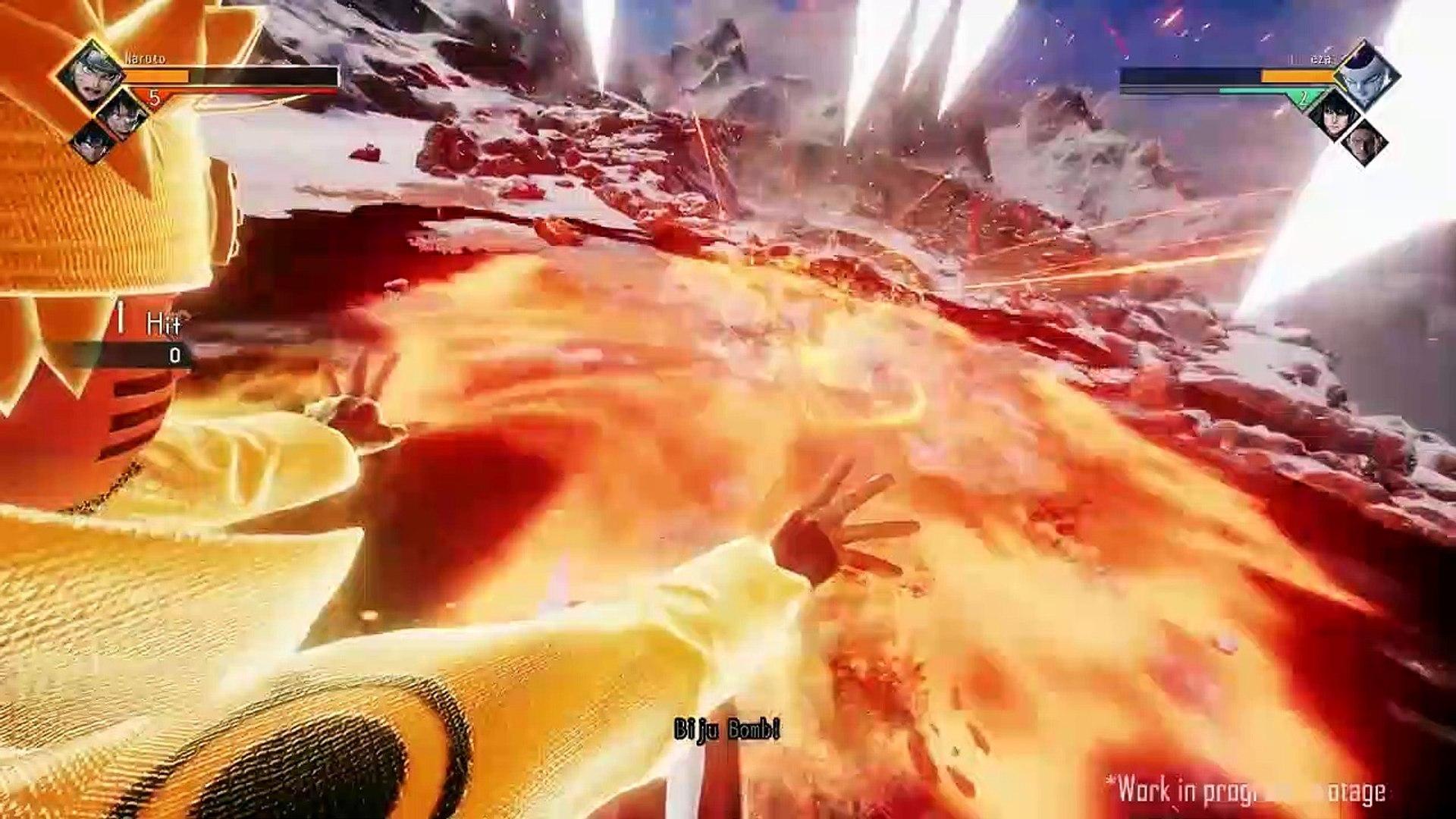 JUMP Force XB1 PC Session (Goku, Naruto, Luffy VS Frieza)