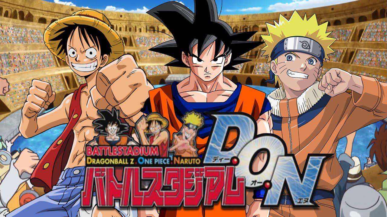 Battle Stadium D.O.N. Luffy VS Goku VS Naruto VS Luffy??? (#HYPE4JSTARS+)