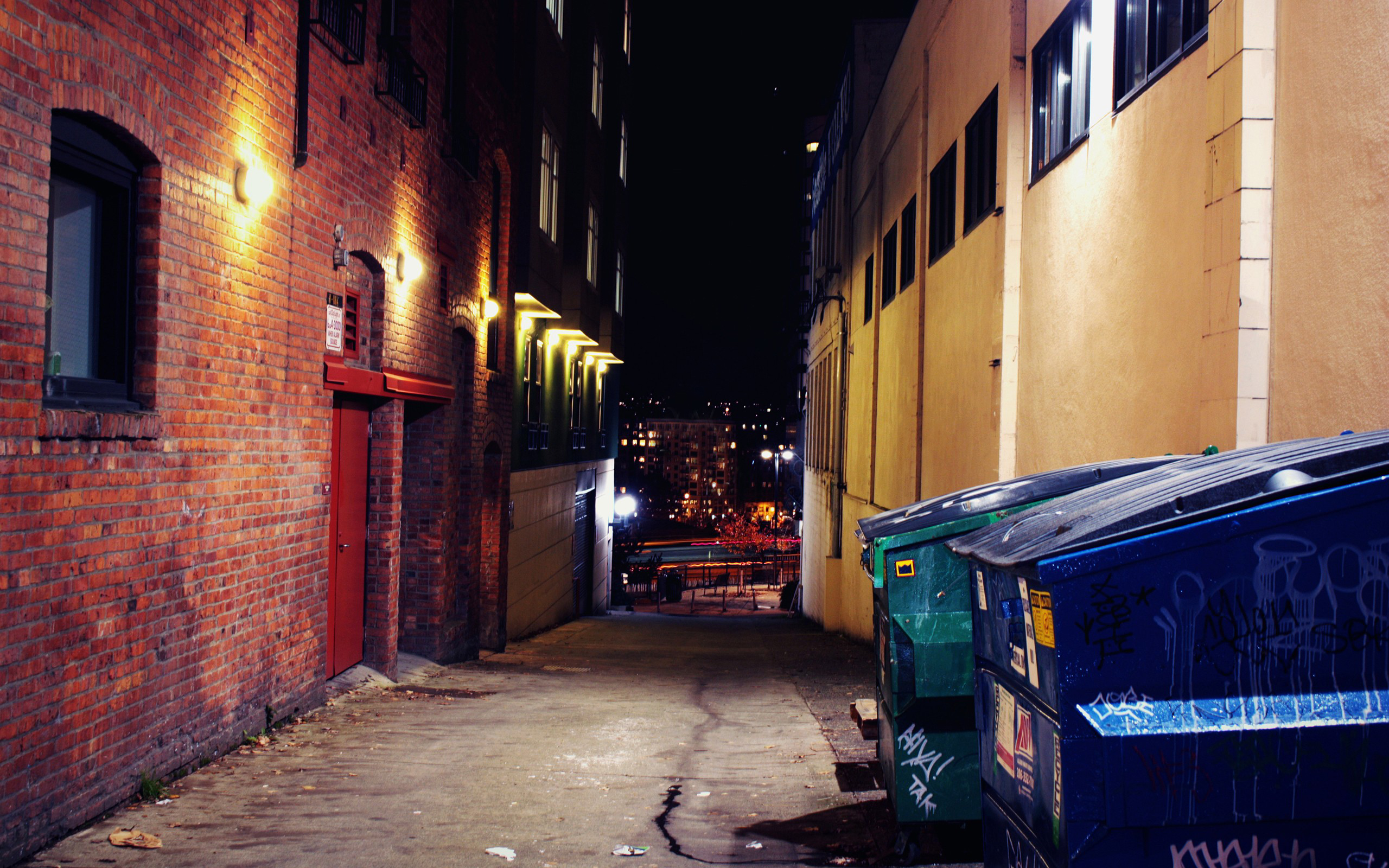 Featured image of post Alleyway Anime Brick Wall Background