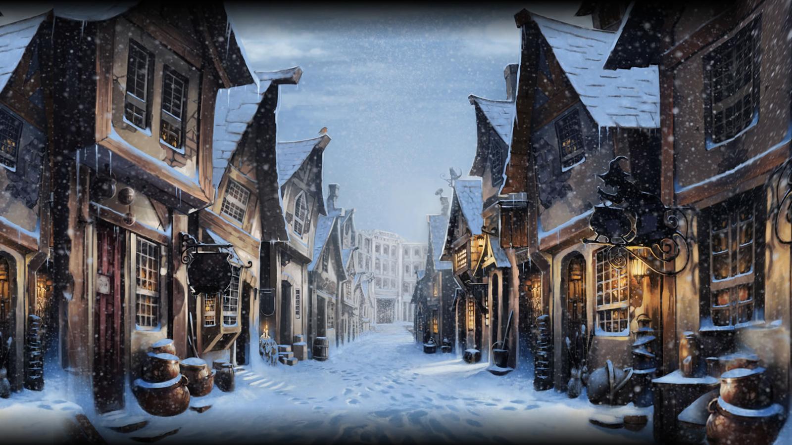 Harry Potter Winter iPhone Wallpaper