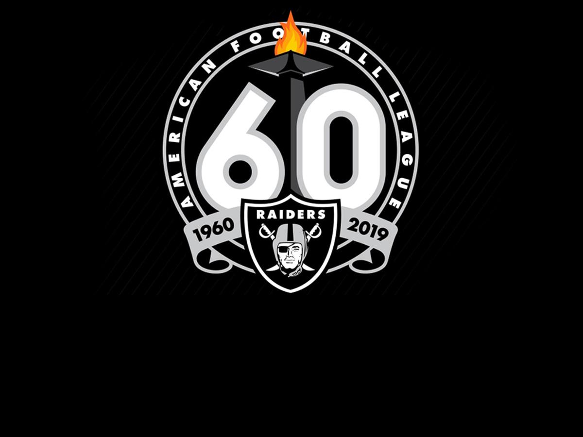 Raiders unveil new logo to commemorate 60th season