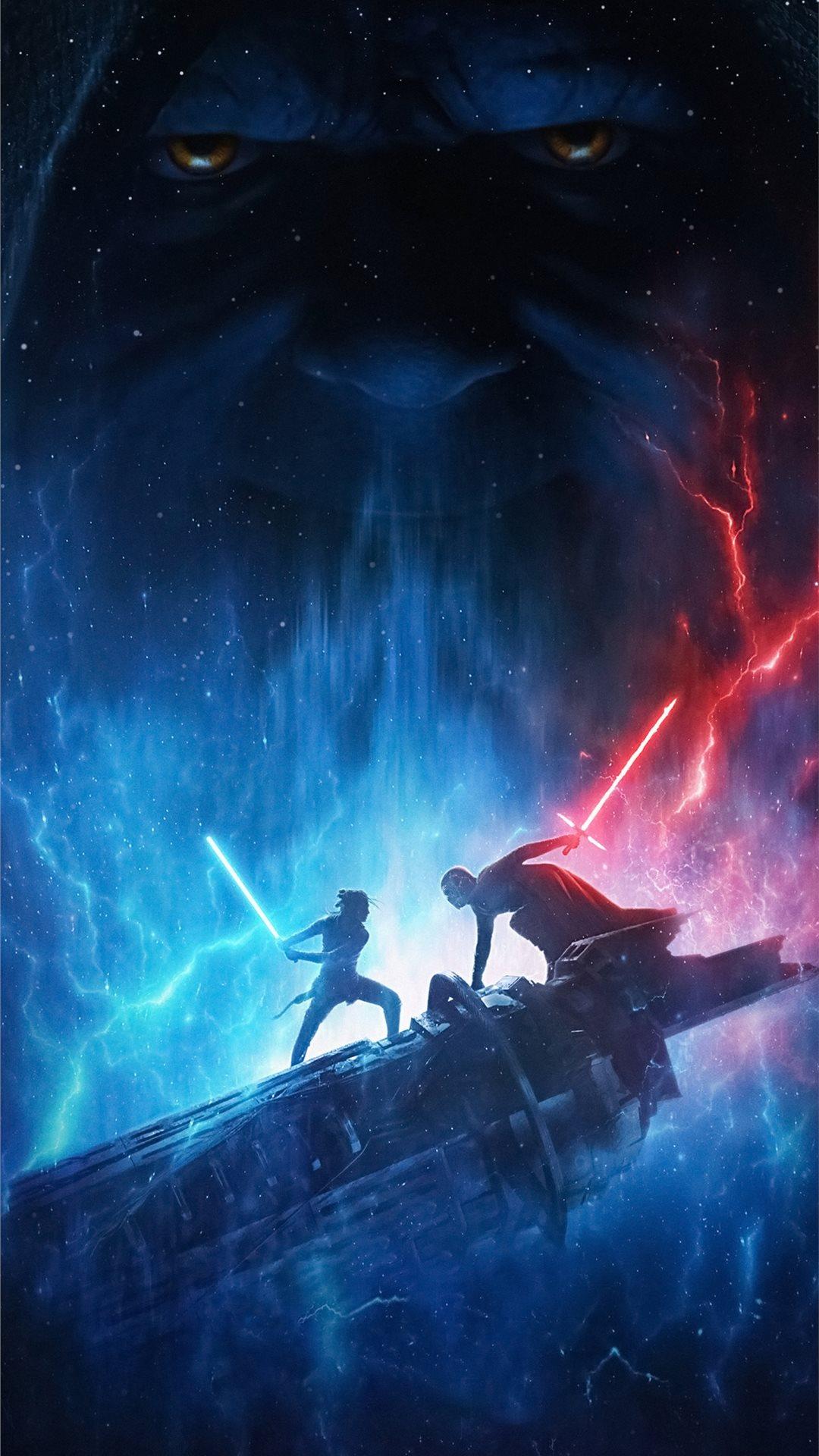 star wars the rise of skywalker 2019 4k iPhone Wallpaper