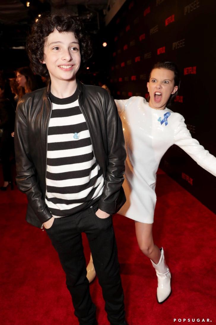 Millie Bobby Brown and Finn Wolfhard Picture. POPSUGAR