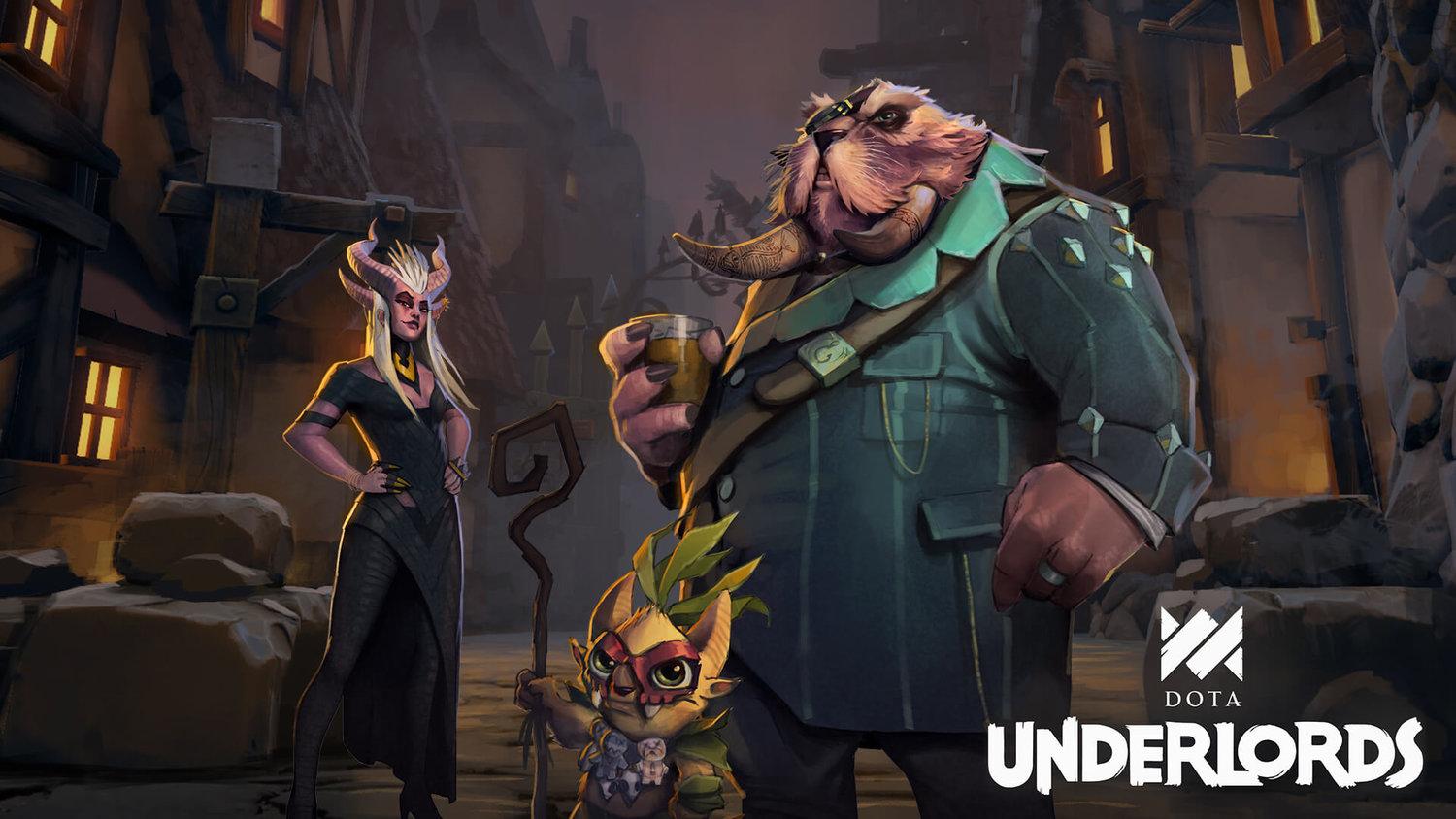 Dota Underlords is a streamlined Auto Chess with some nice