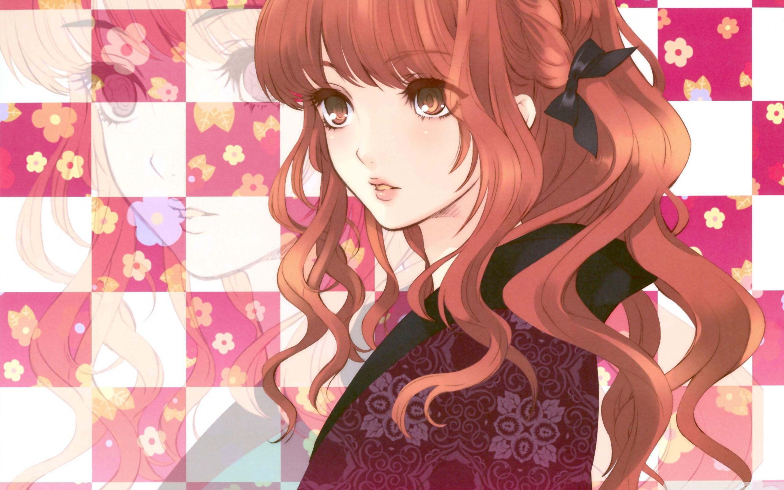 Beautiful Anime Girl Ultra HD Desktop Background Wallpaper