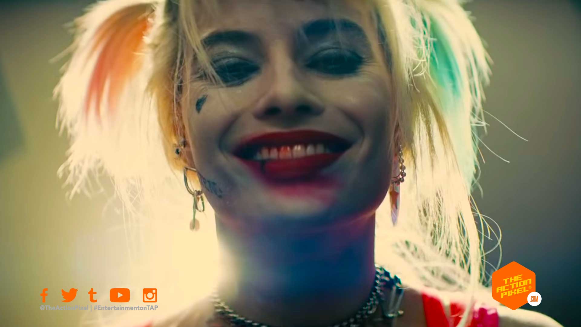 Birds Of Prey official trailer shows Harley Quinn embracing