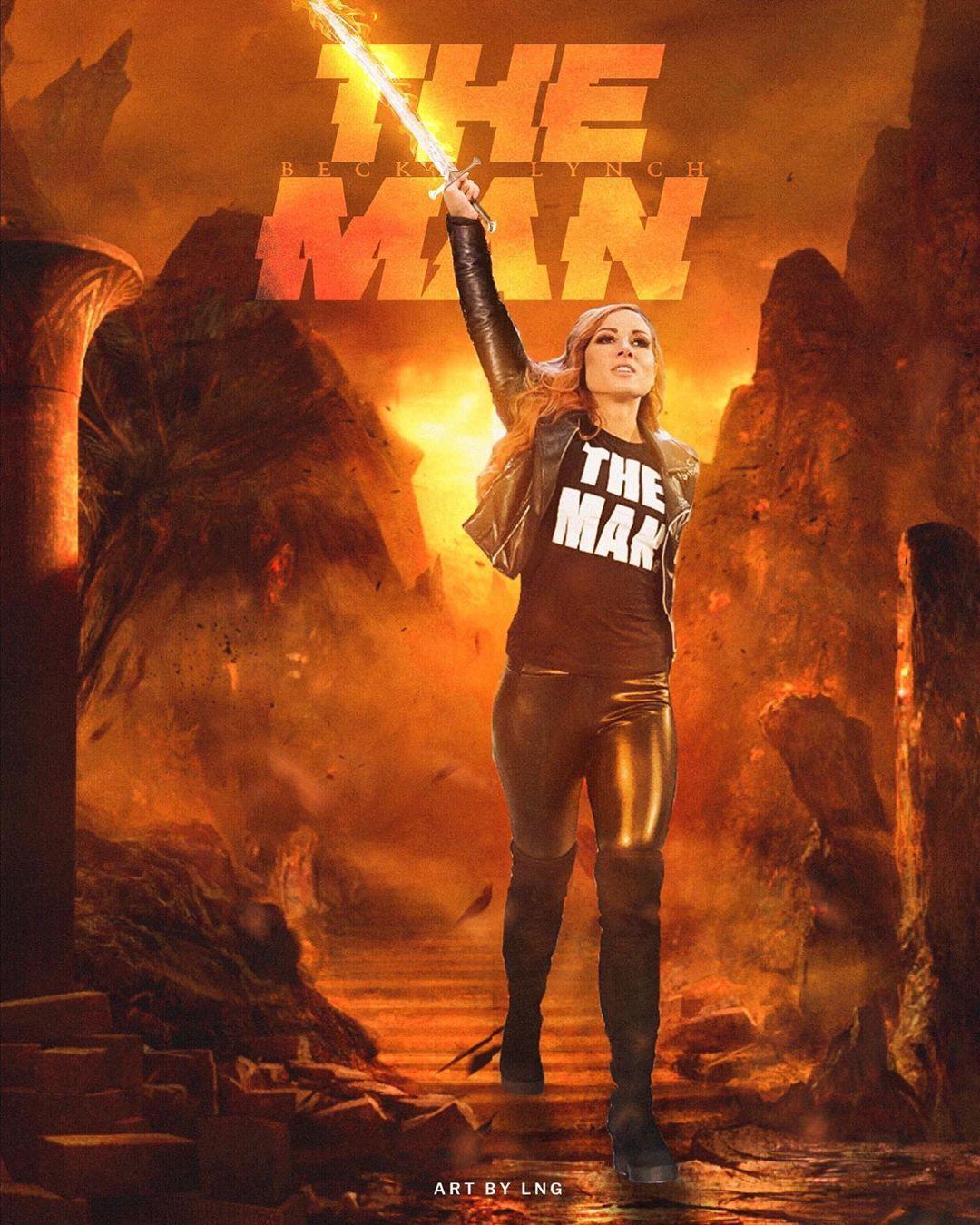 Becky Lynch The Man Wallpapers Wallpaper Cave