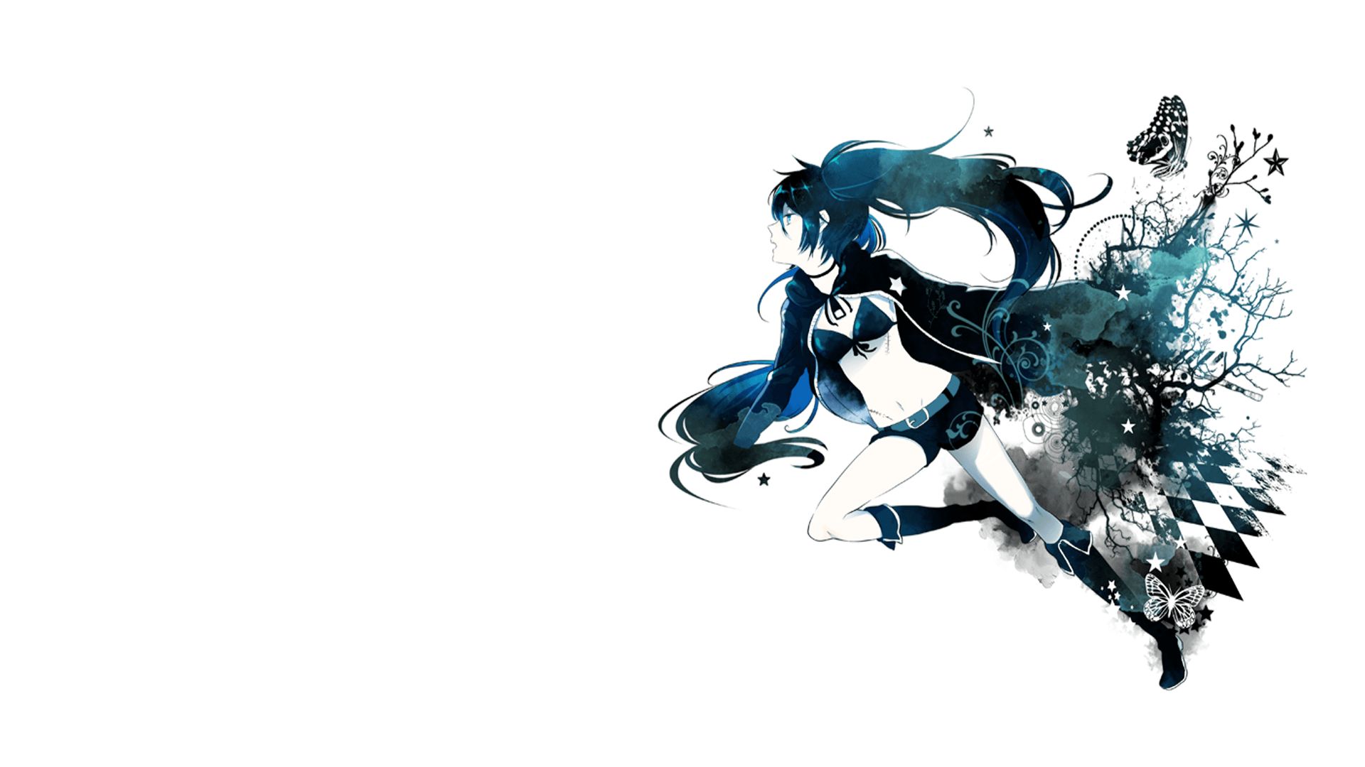 Black Rock Shooter Desktop Background