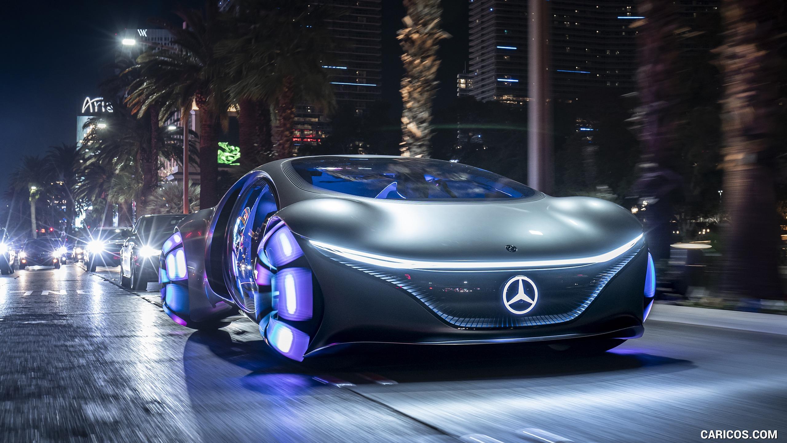 Mercedes Benz VISION AVTR Concept In Las Vegas